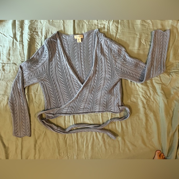 Jessica Simpson Wrap Sweater - Picture 1 of 5